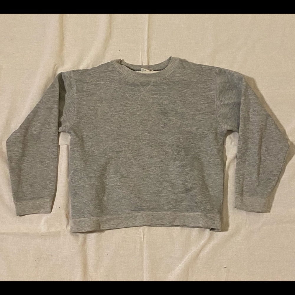 Grey Athletic Sweater